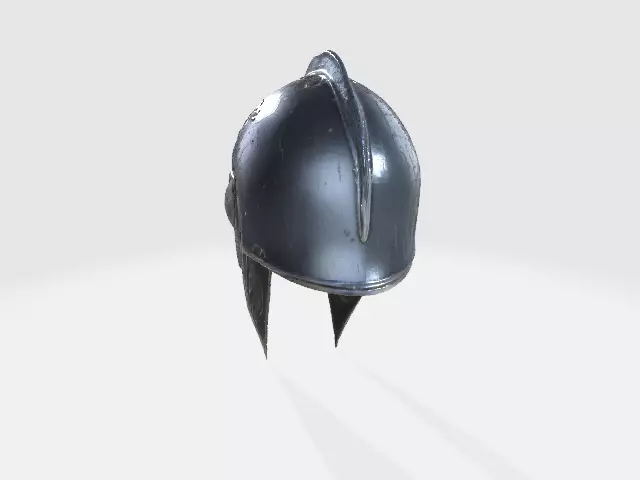 Elven Helmet 3D model_2