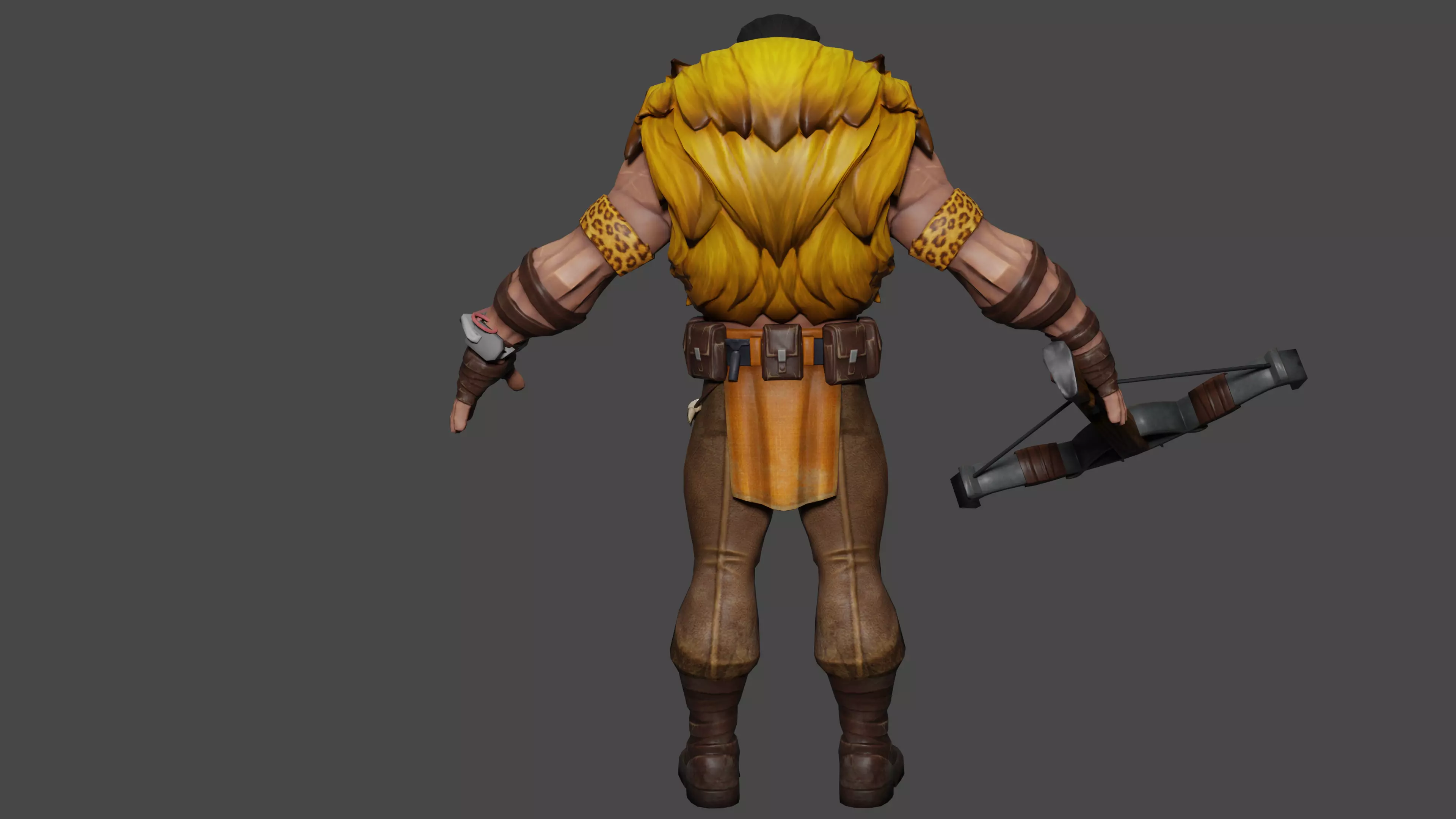 Kraven the Hunter 3D model_5