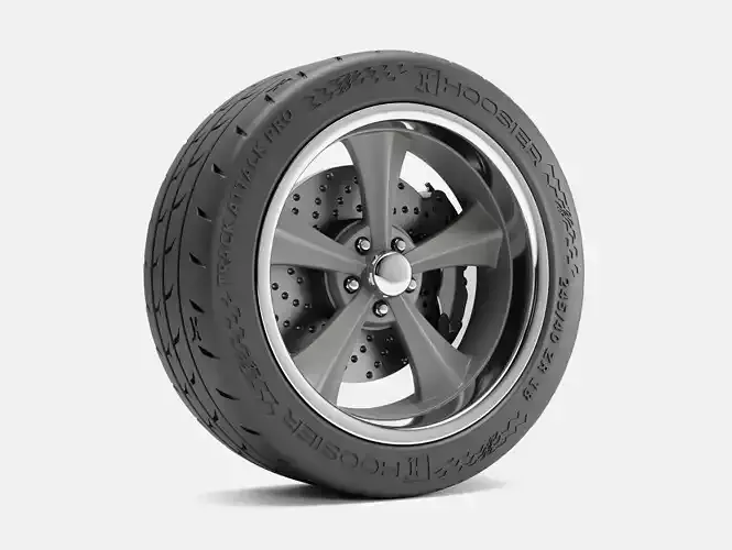 18x9 Rocket Booster Wheel Hoosier Track Attack Pro Tire