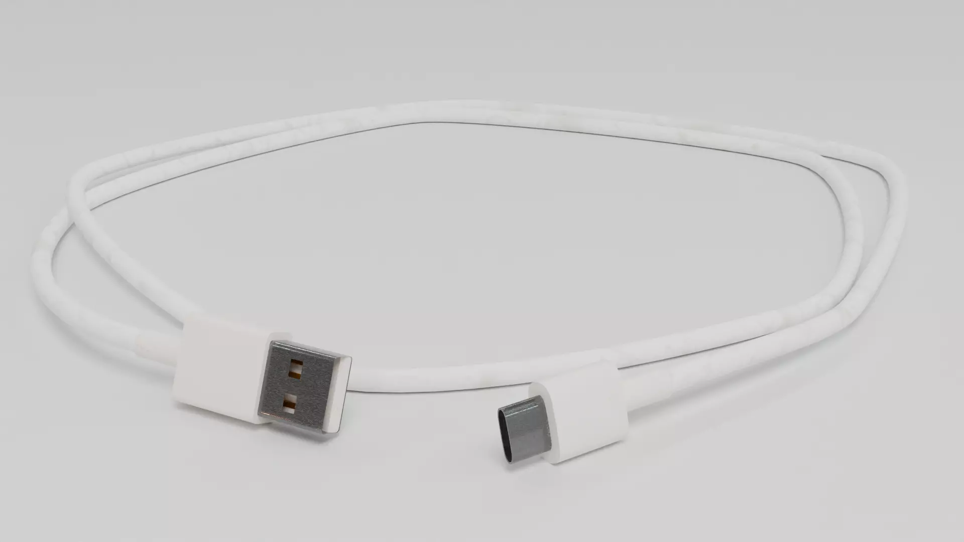 USB Type C Cable Free low-poly 3D model