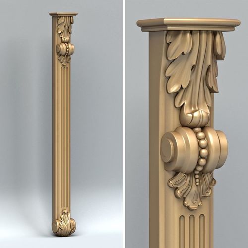 Pillar 003 3D model