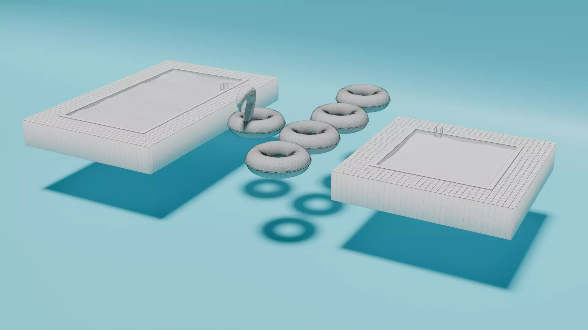 Summer asset pack full colletcion 3D model_18