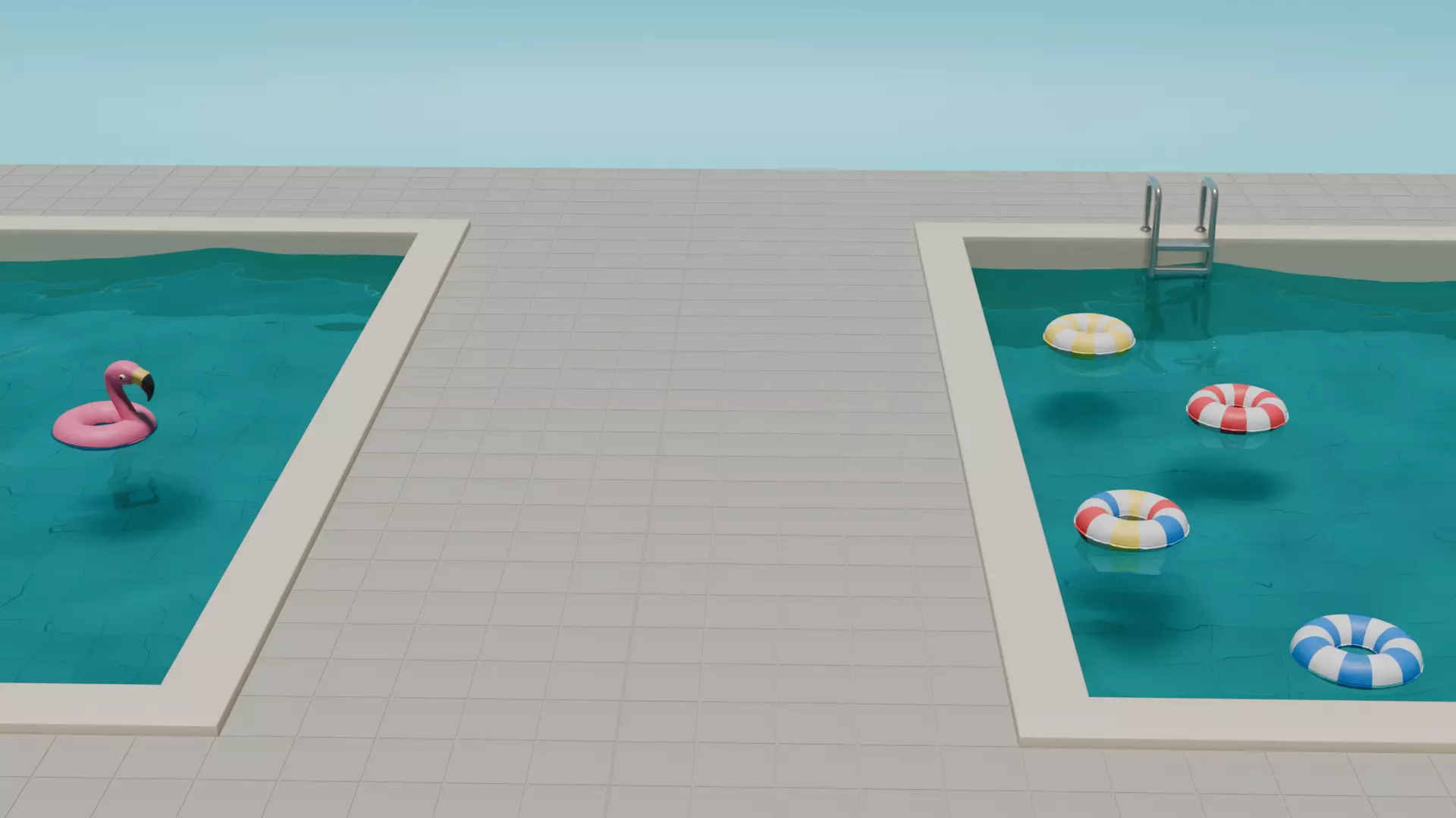 Summer asset pack full colletcion 3D model_17