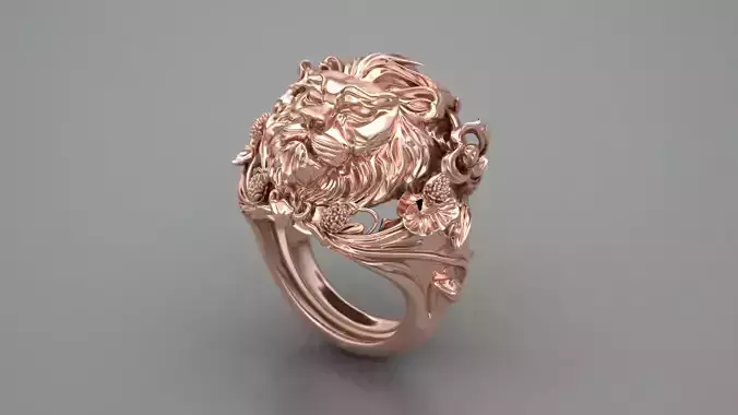 Lion ring