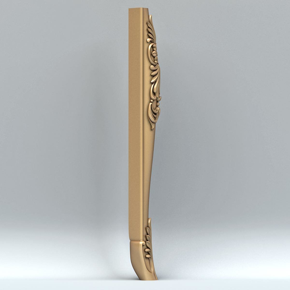 Furniture leg 010 3D model_4