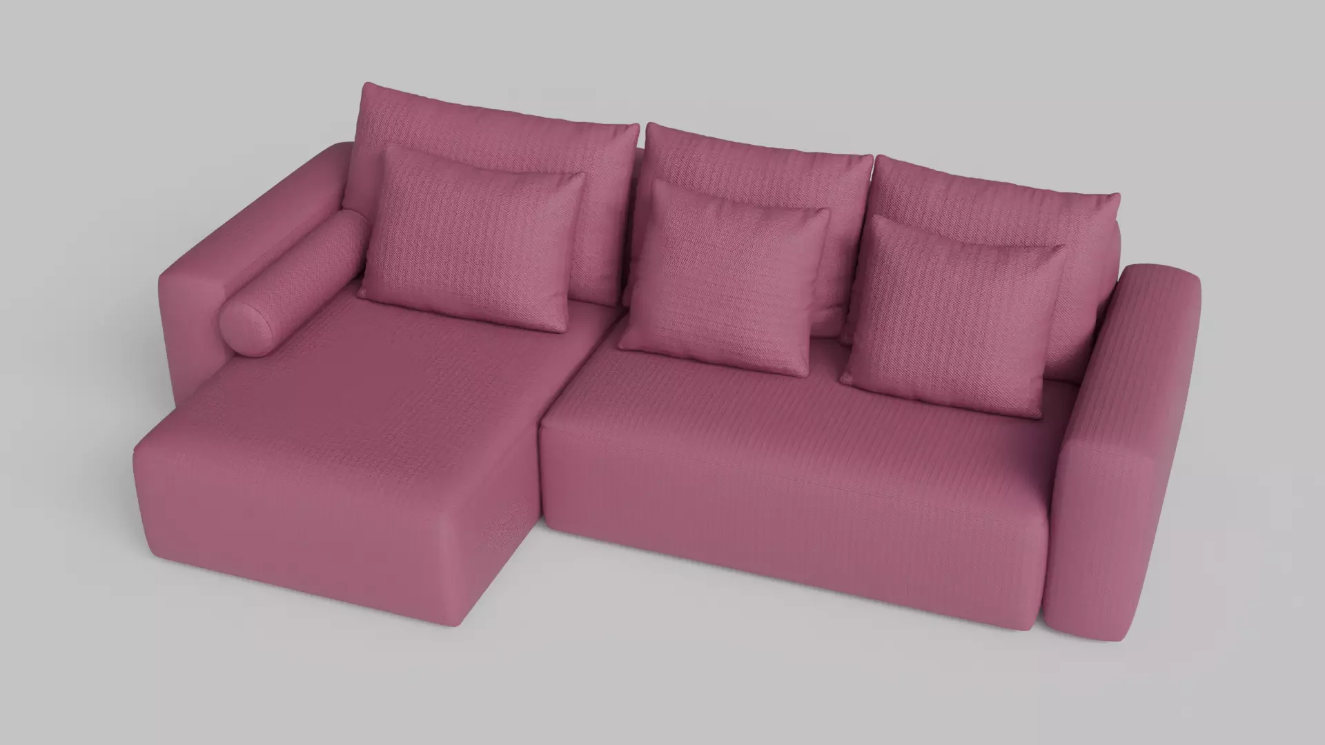 Sofa Set 3D model_13