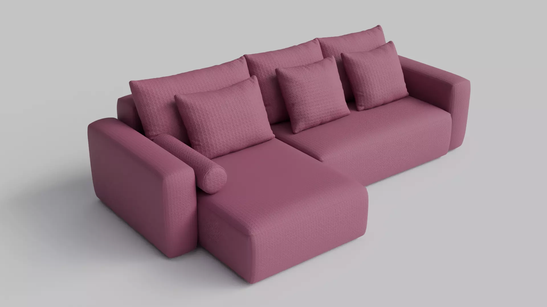 Sofa Set 3D model_11