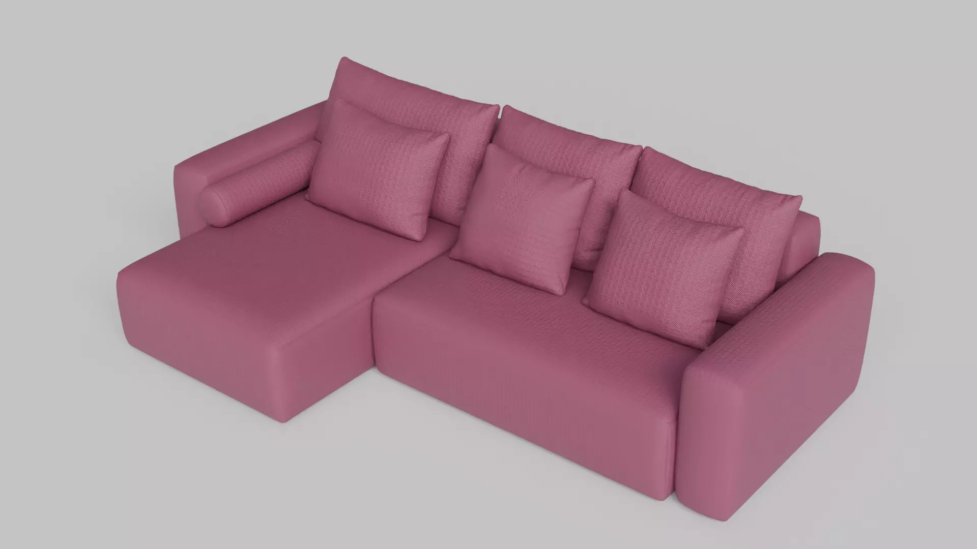 Sofa Set 3D model_4