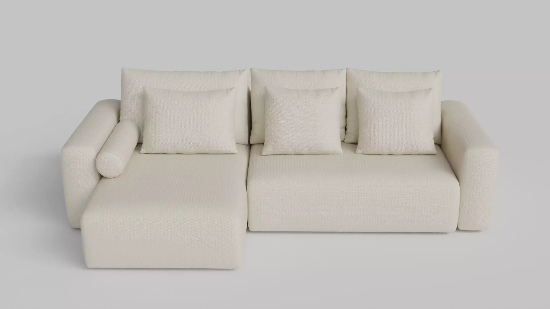 Sofa Set 3D model_2