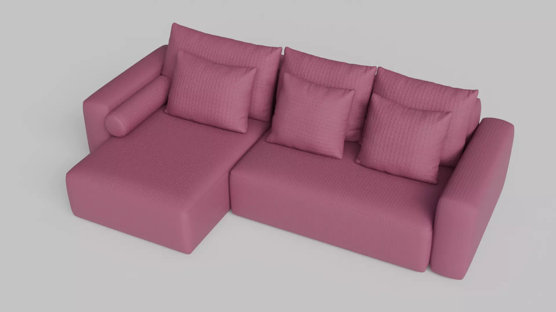 Sofa Set 3D model_3