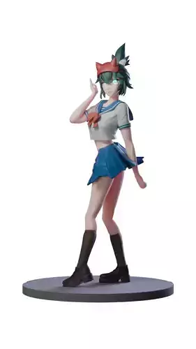 Kiriko Overwatch2 3D print model