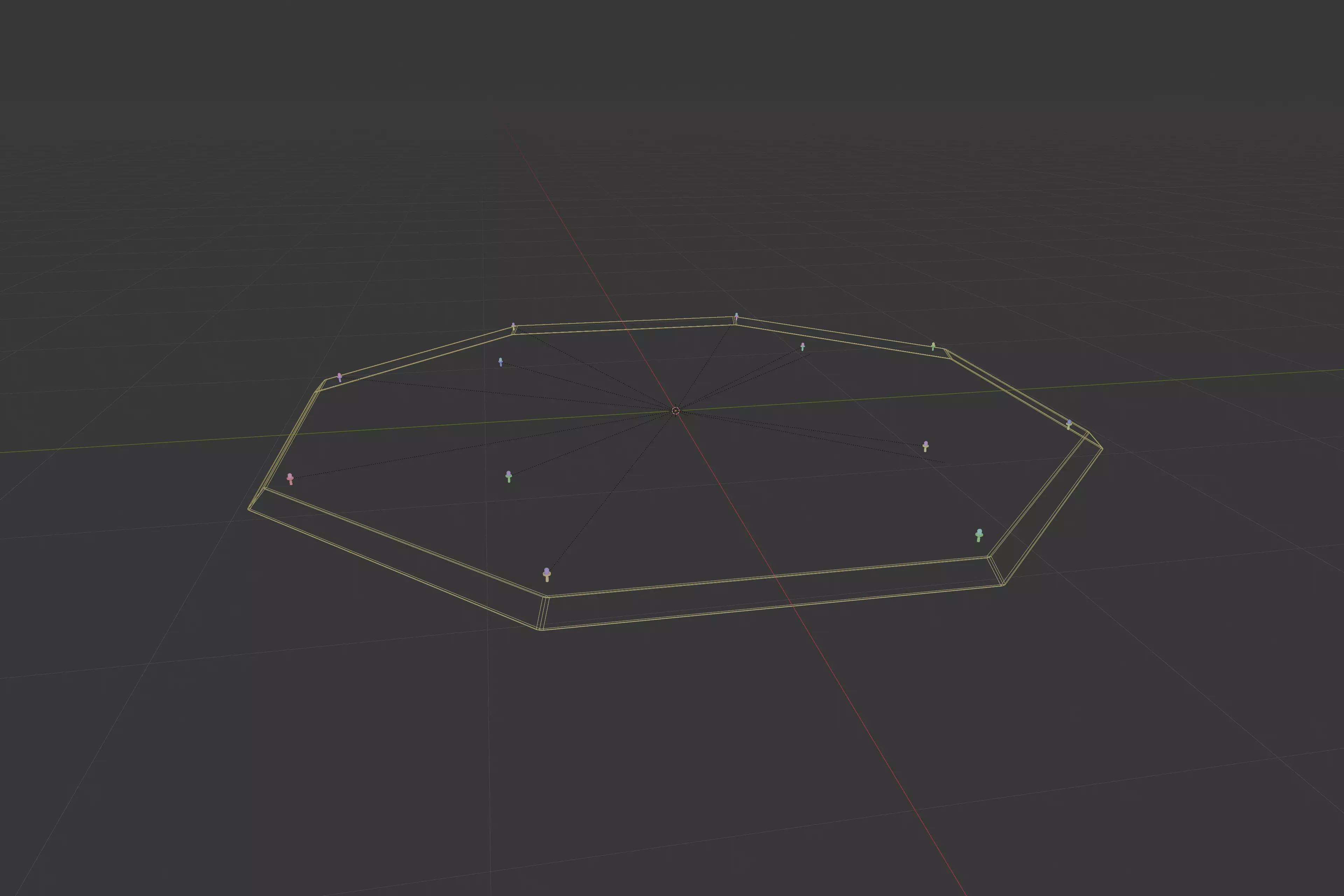 Jurassic Themed - Helipad Low-poly 3D model_5