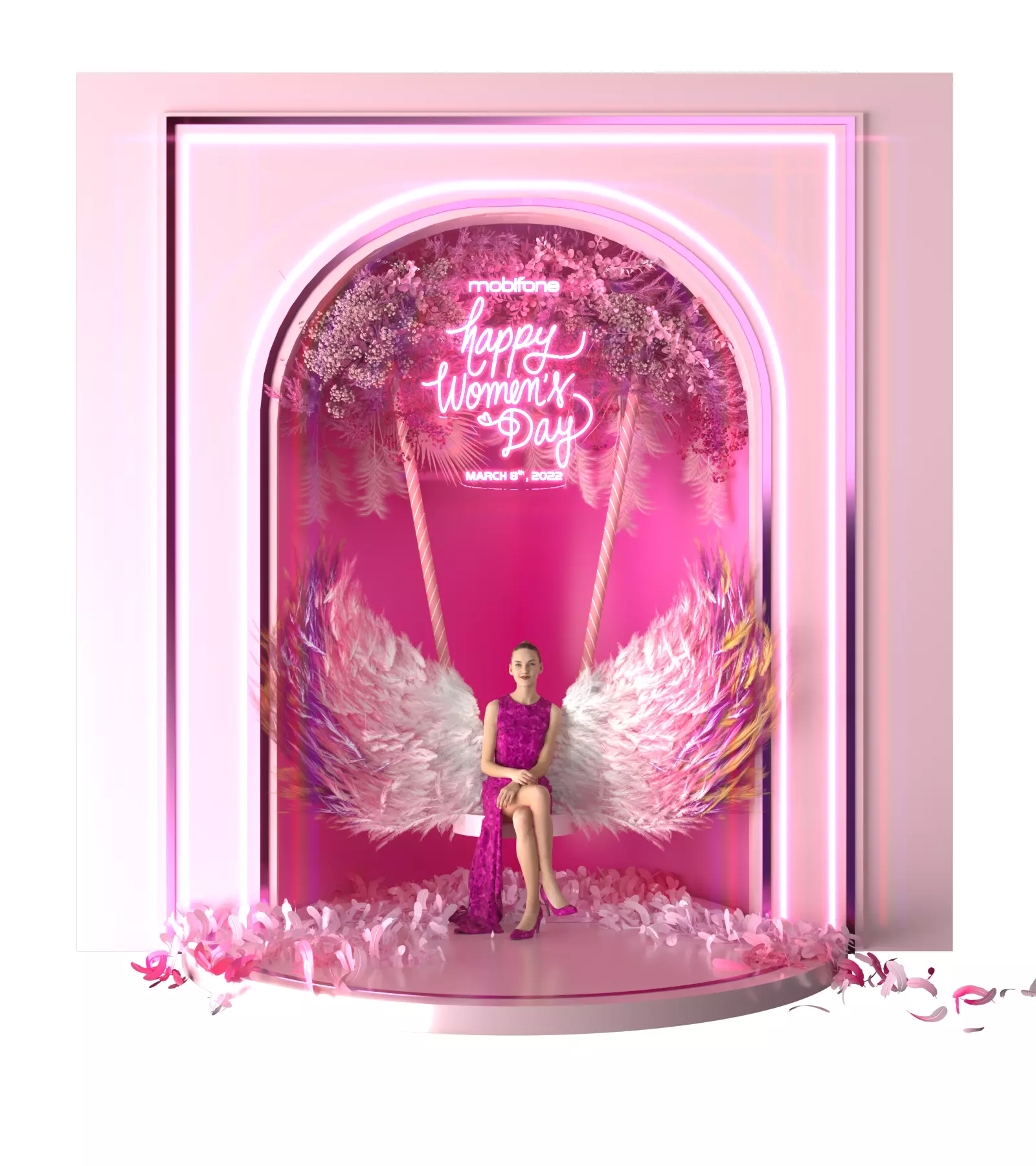 2010 Women Photobooth 3D model_0