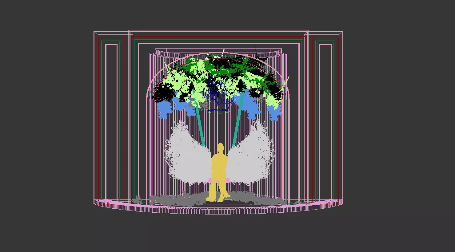 2010 Women Photobooth 3D model_4