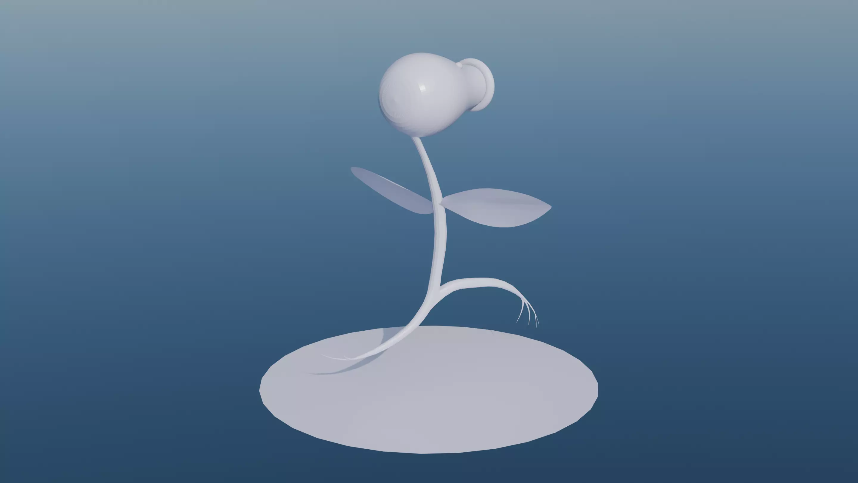 Pokemon Bellsprout and Shiny Version 3D model_5