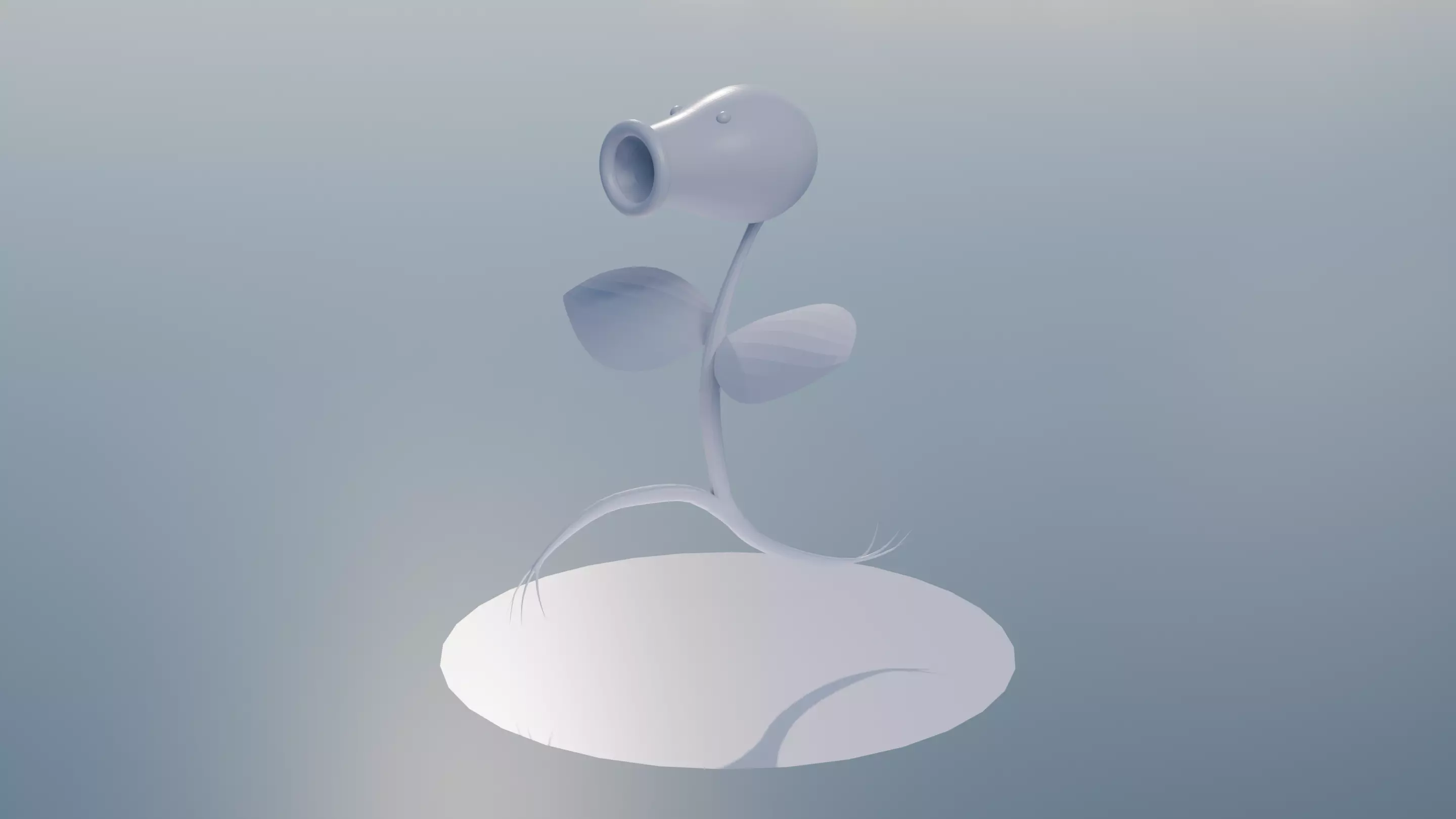 Pokemon Bellsprout and Shiny Version 3D model_2