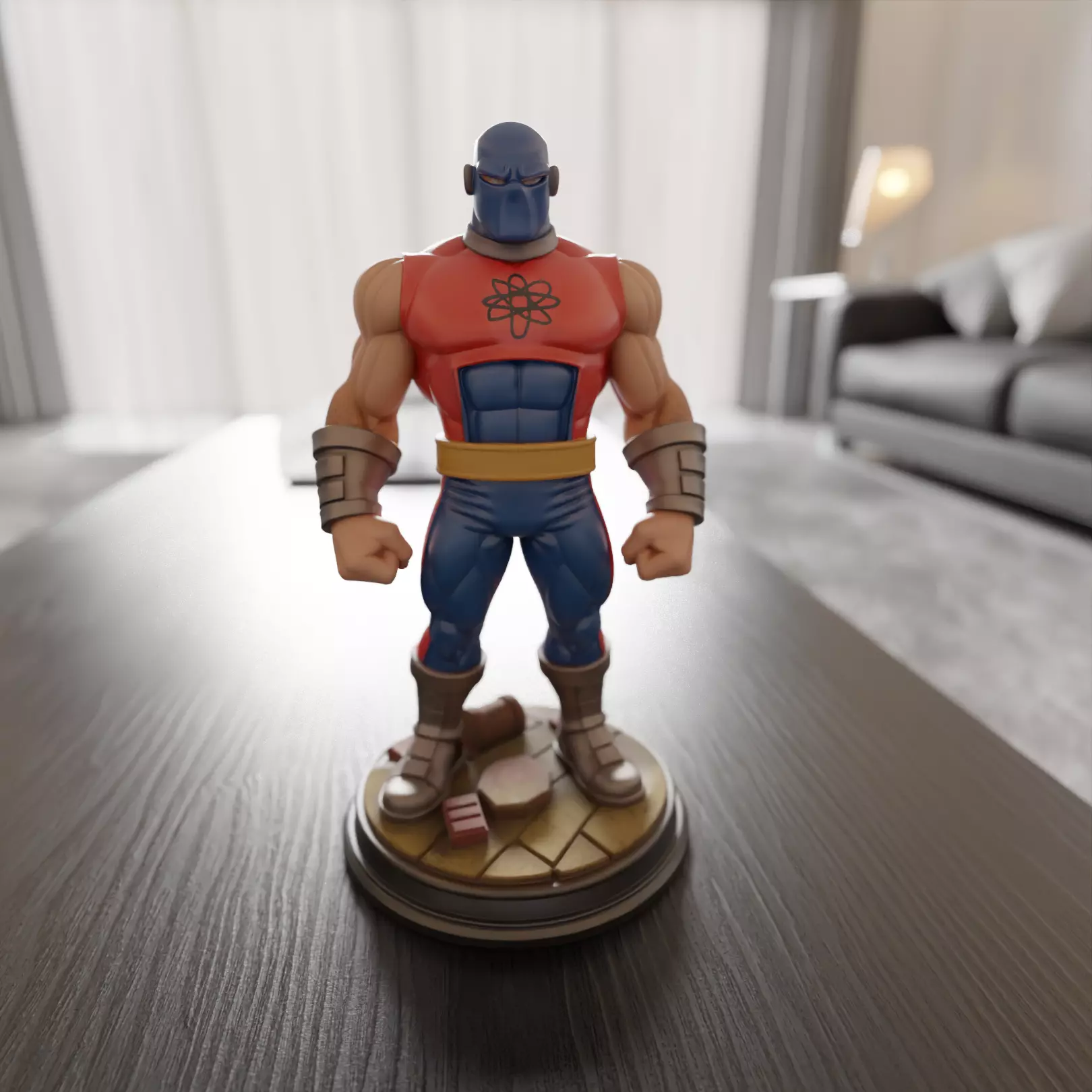 Atom Smasher Justice League 3D print model_0