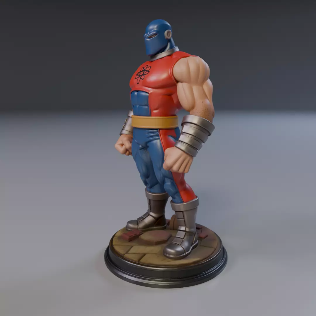 Atom Smasher Justice League 3D print model_10