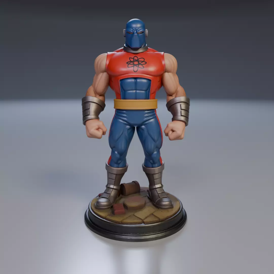 Atom Smasher Justice League 3D print model_16