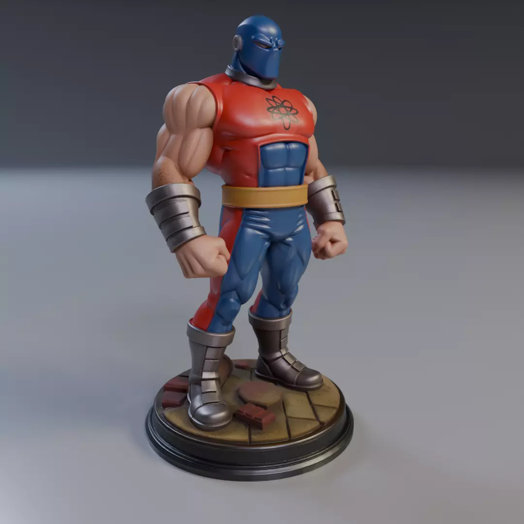 Atom Smasher Justice League 3D print model_12