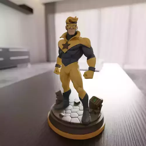 Booster Gold Justice League