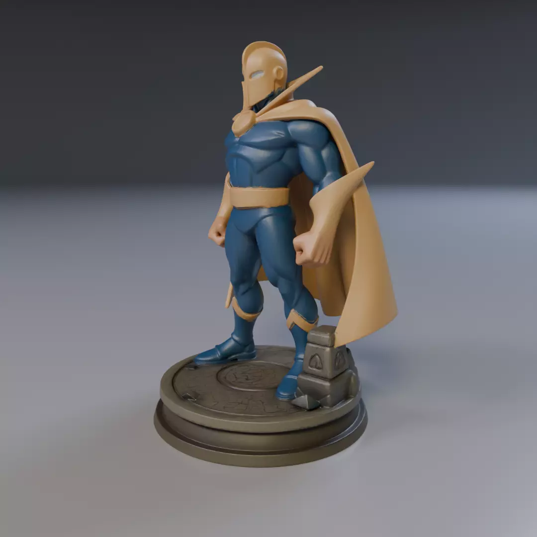 Dr Fate Justice League 3D print model_9