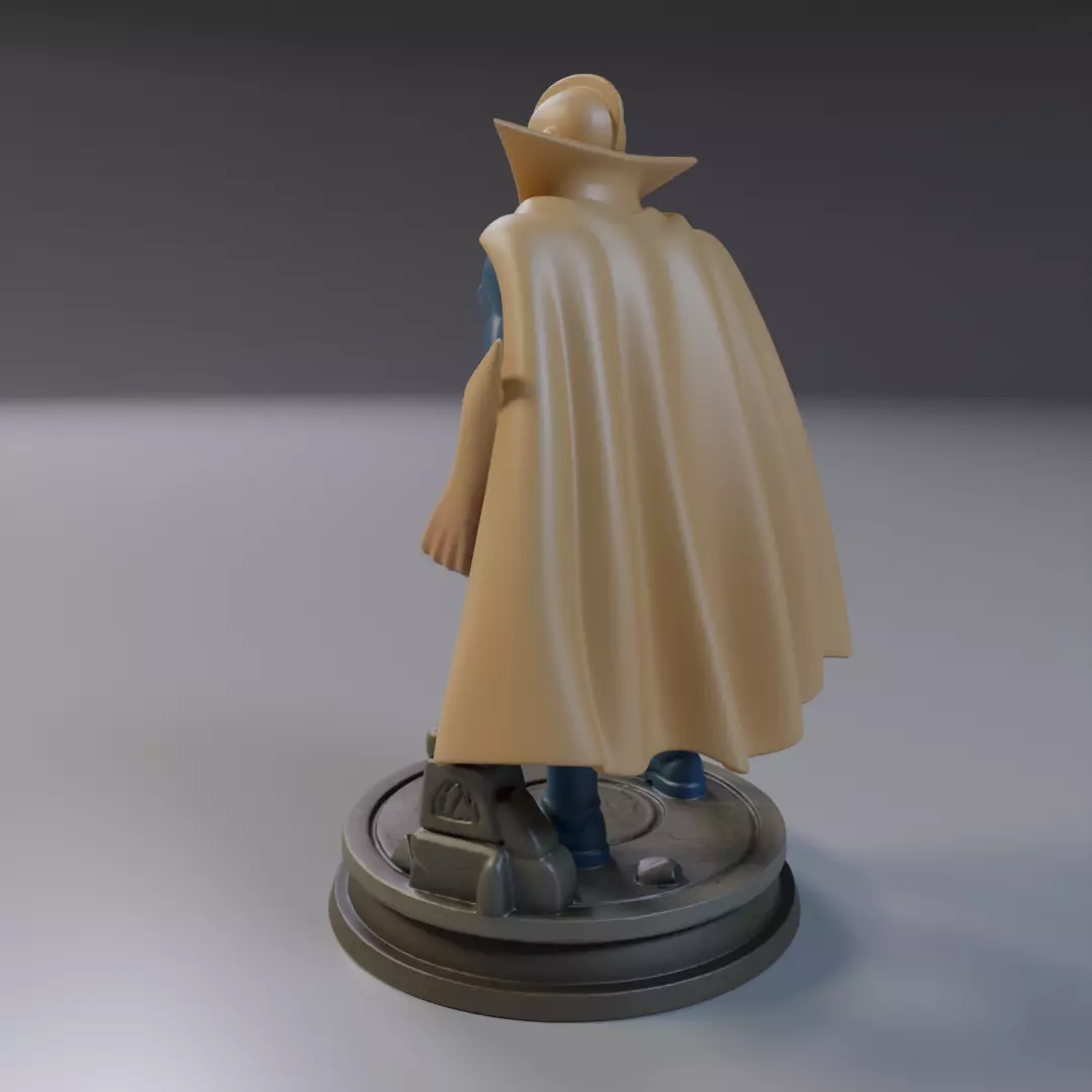 Dr Fate Justice League 3D print model_7