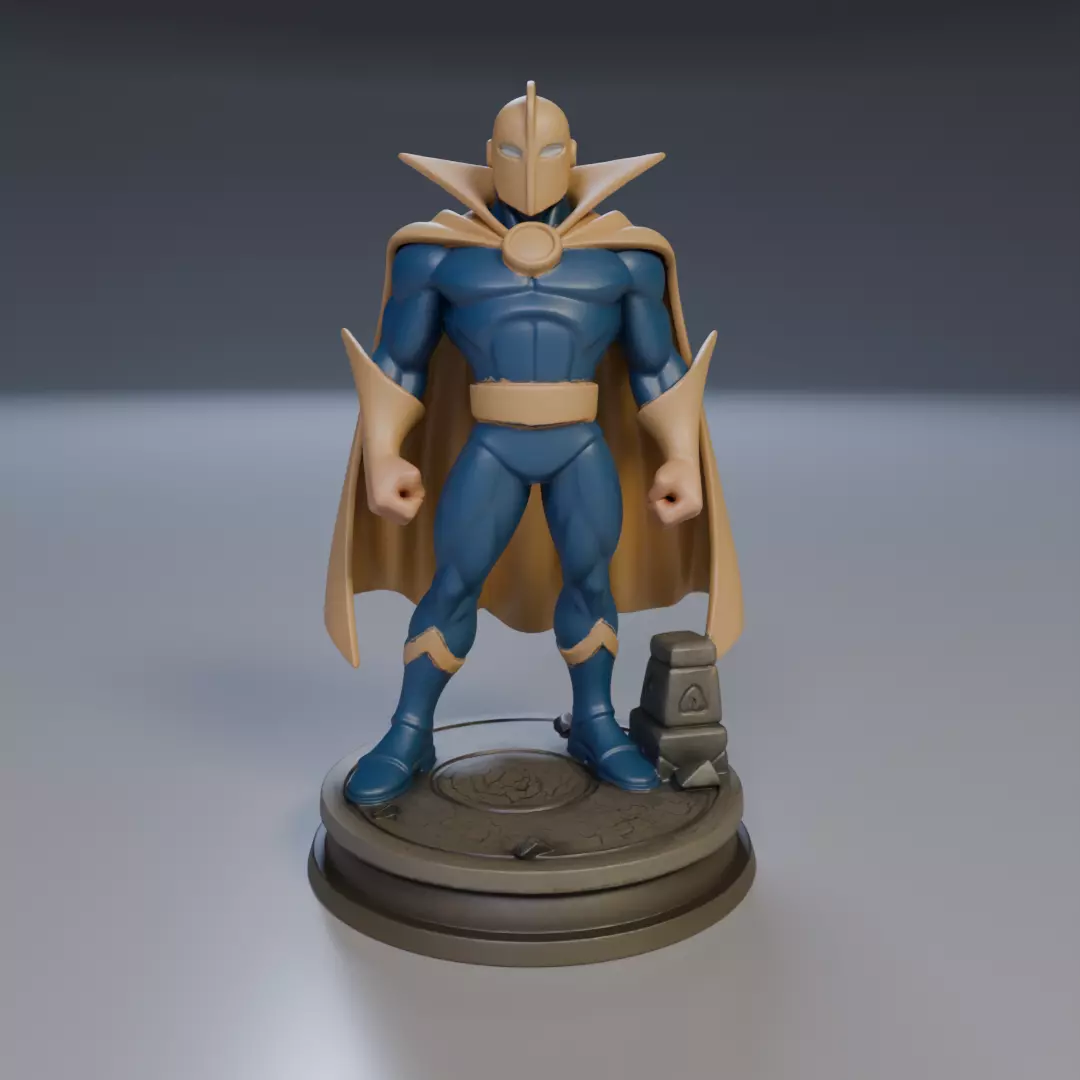Dr Fate Justice League 3D print model_15