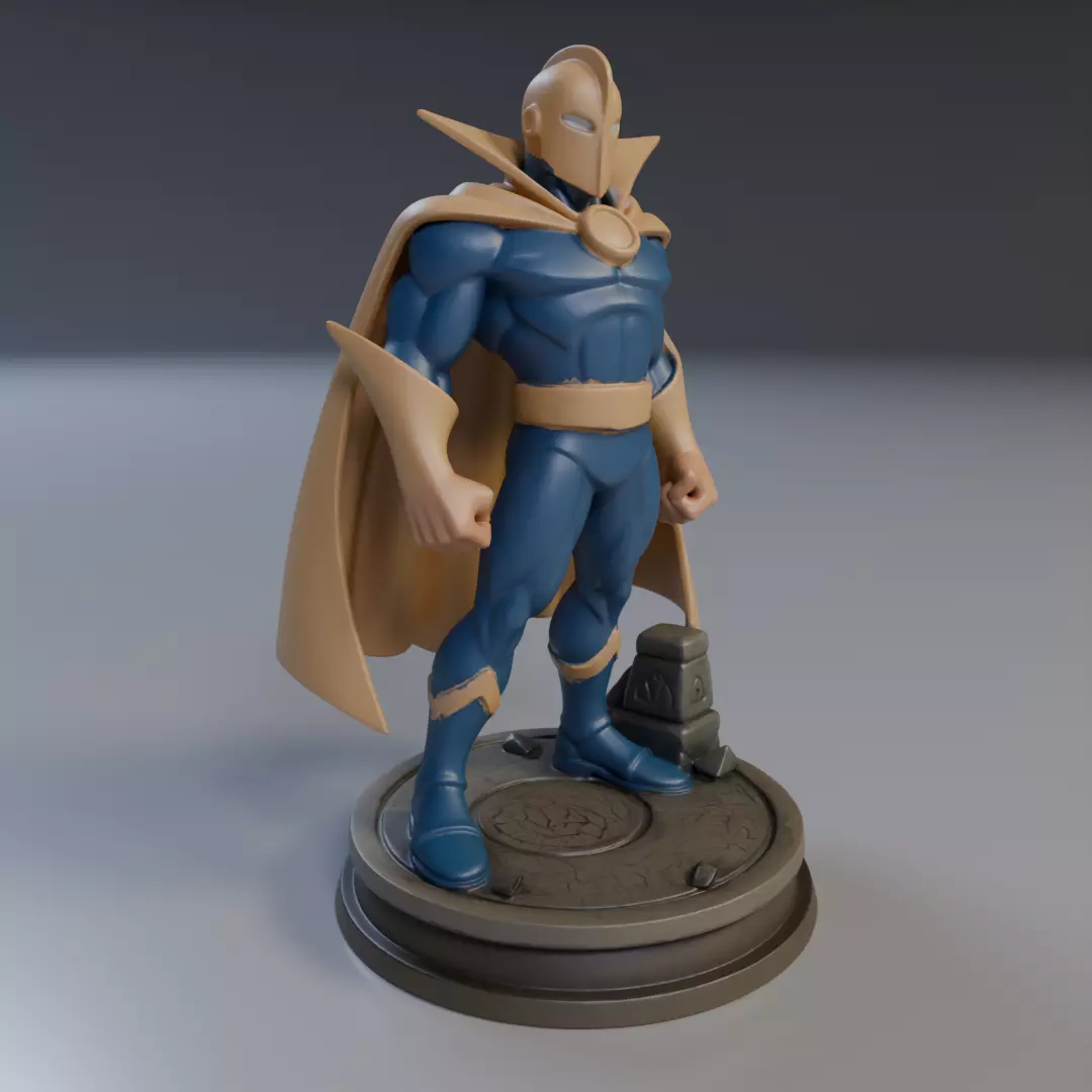 Dr Fate Justice League 3D print model_11