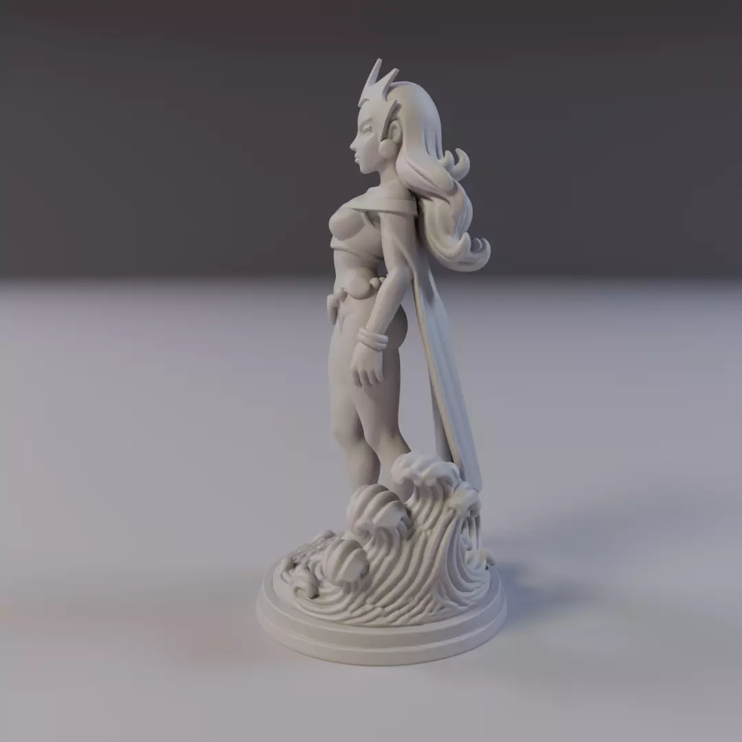 Mera Justice League 3D print model_4