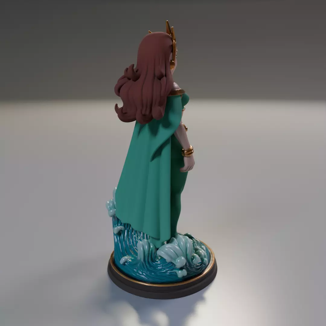Mera Justice League 3D print model_13