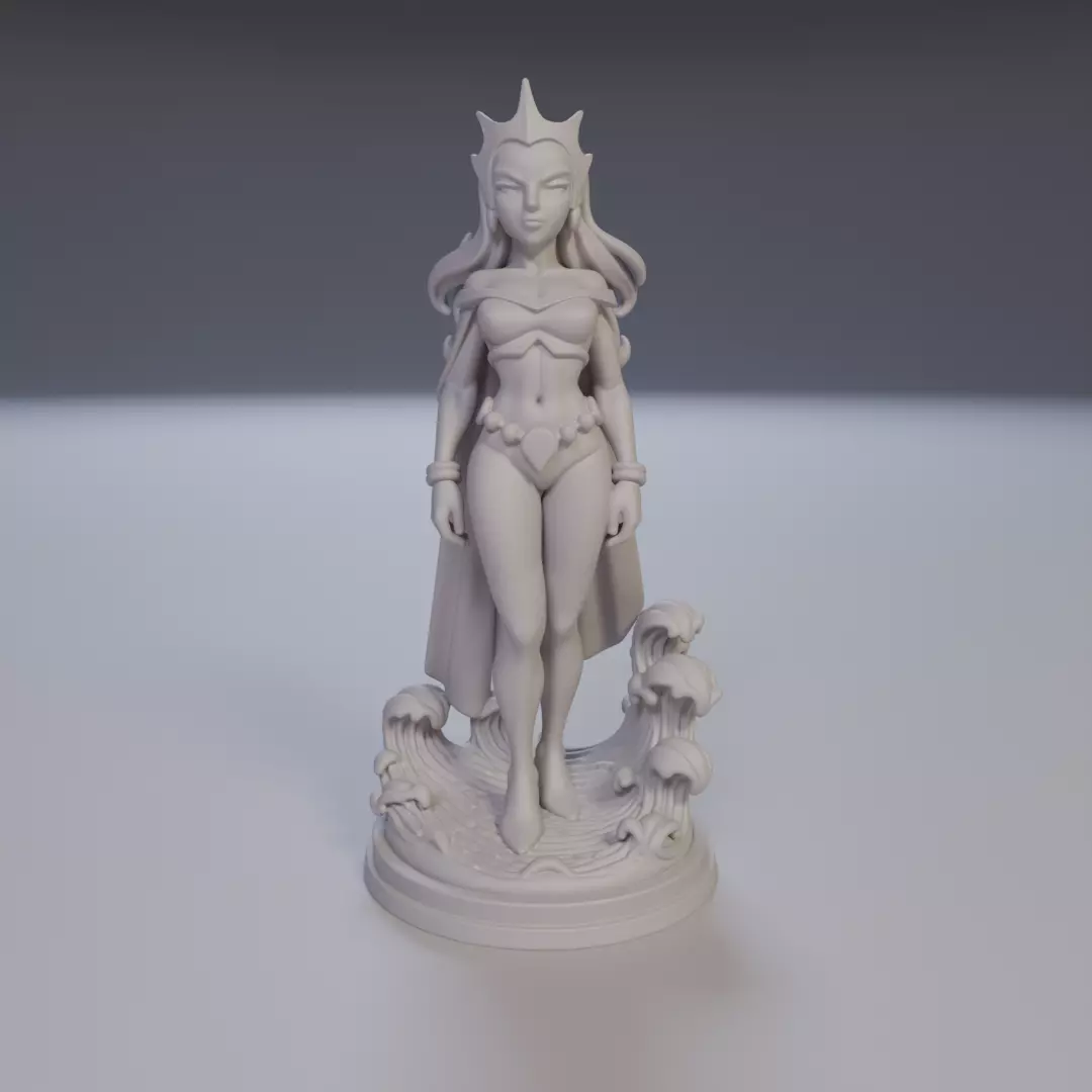 Mera Justice League 3D print model_16