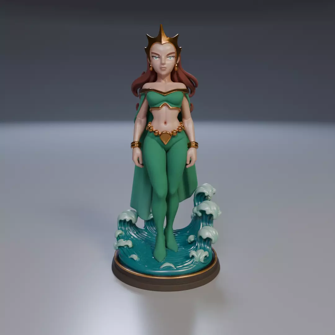 Mera Justice League 3D print model_15