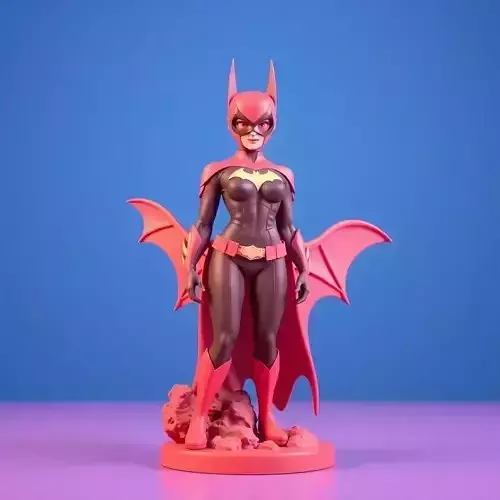 Cat women 3d model for 3d printing 3D print model