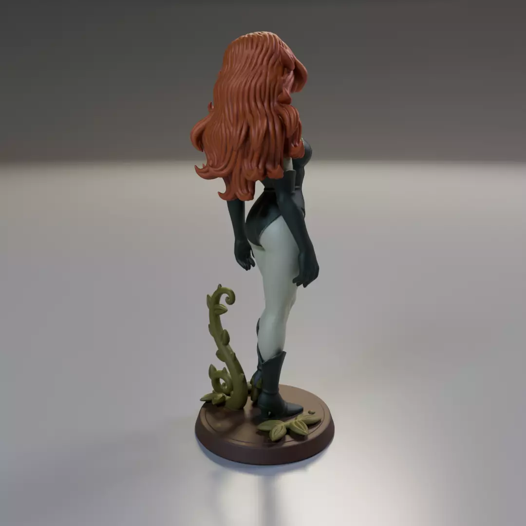 Poison Ivy Justice League 3D print model_13