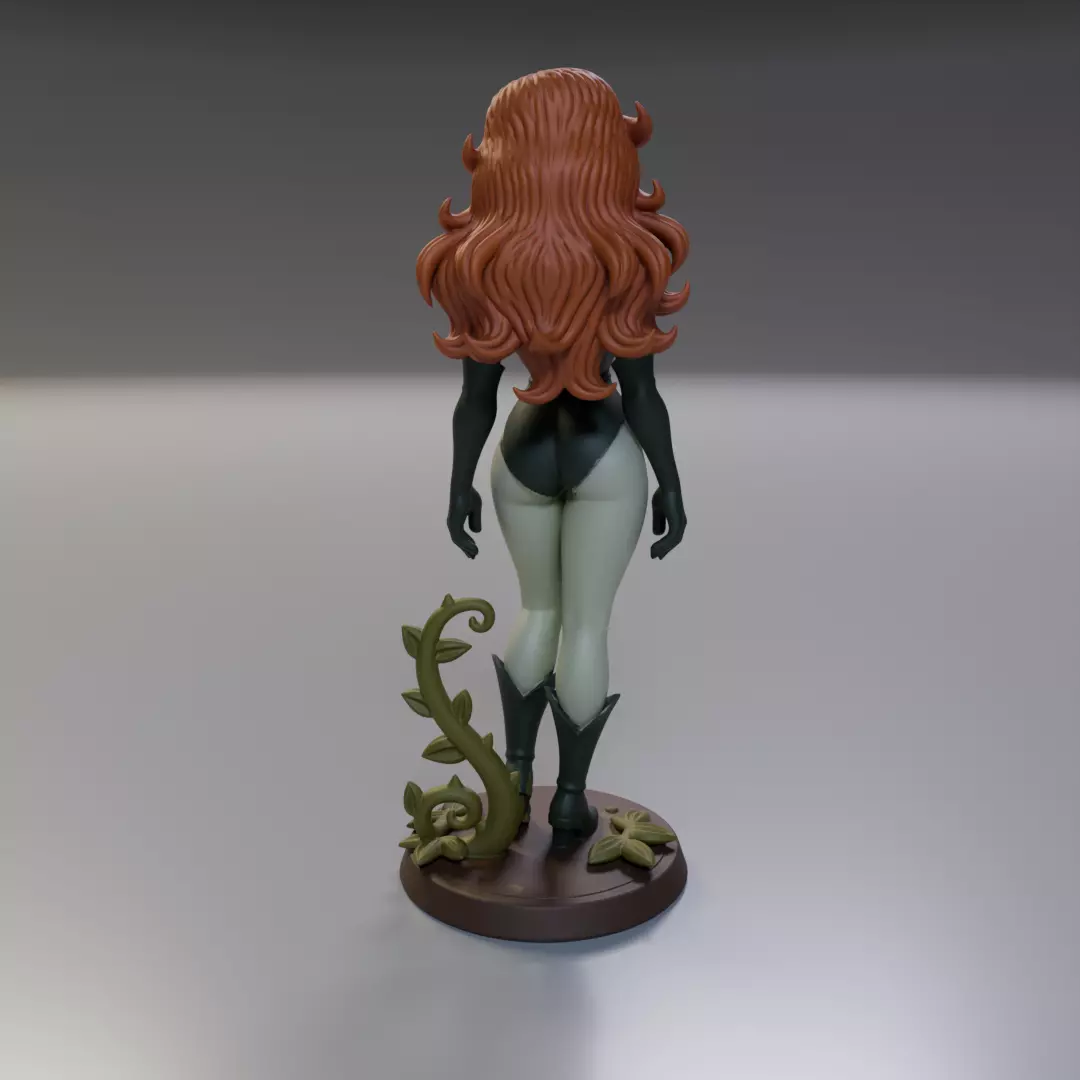 Poison Ivy Justice League 3D print model_5