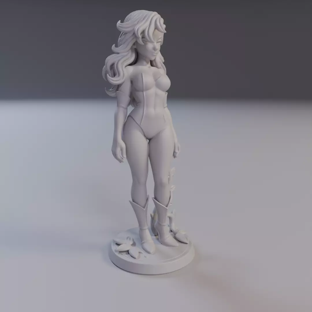 Poison Ivy Justice League 3D print model_12