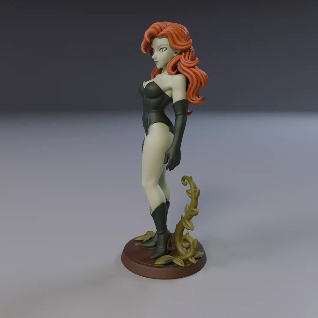 Poison Ivy Justice League 3D print model_9