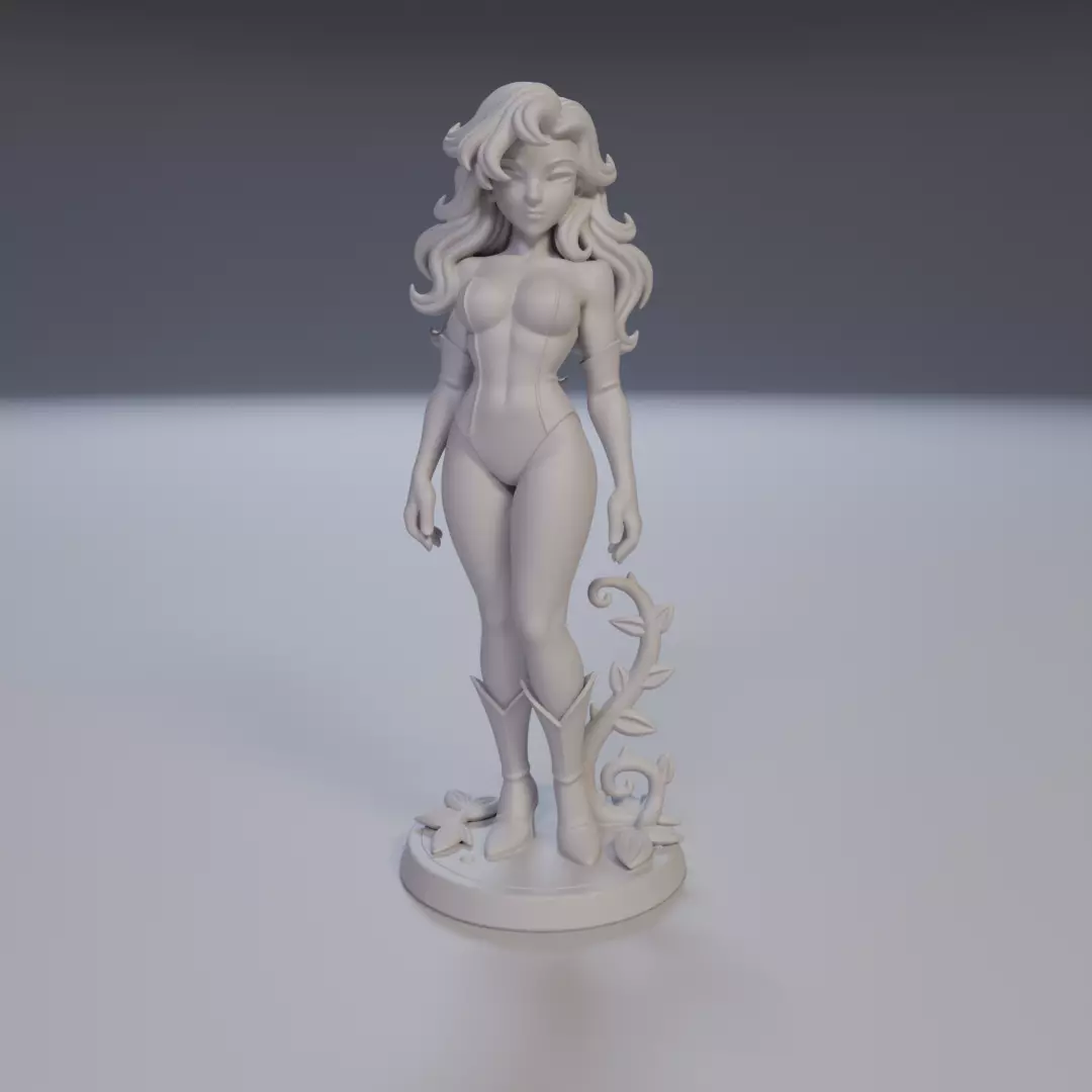 Poison Ivy Justice League 3D print model_16