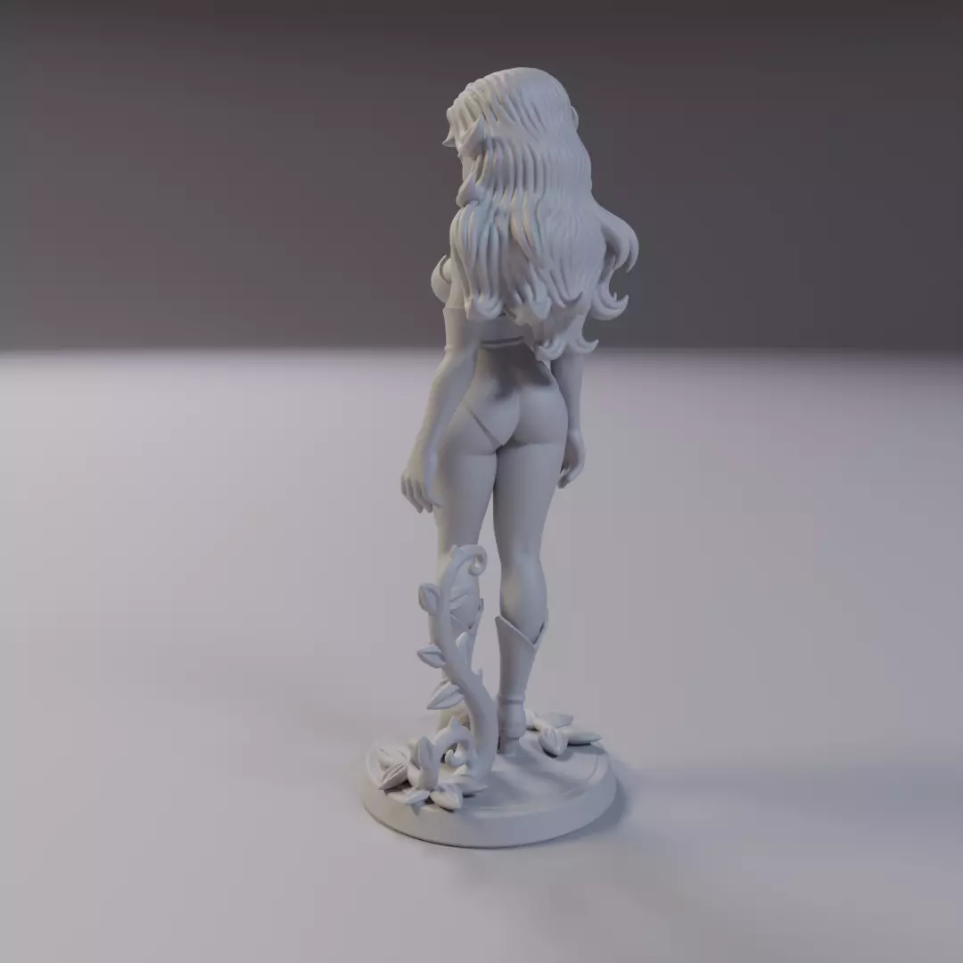 Poison Ivy Justice League 3D print model_8
