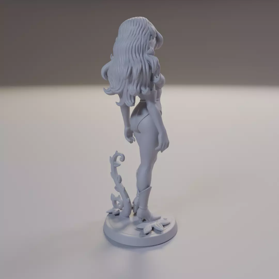 Poison Ivy Justice League 3D print model_14
