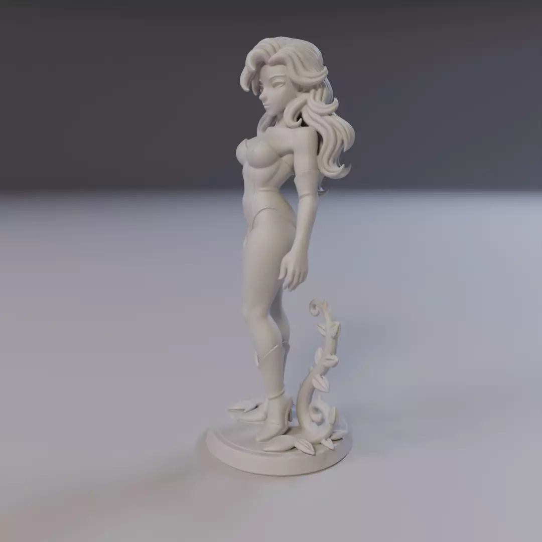 Poison Ivy Justice League 3D print model_10
