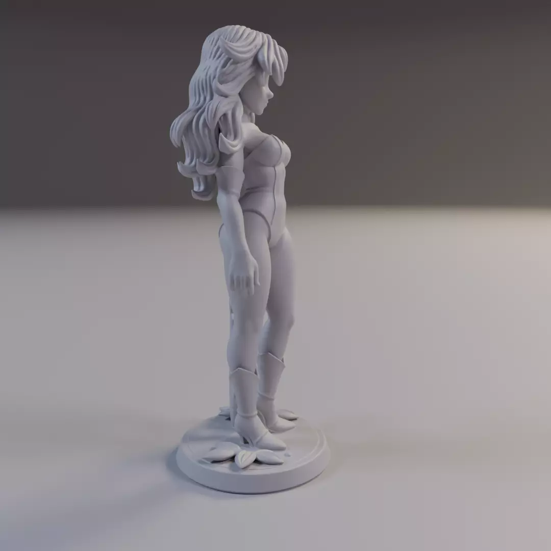 Poison Ivy Justice League 3D print model_2