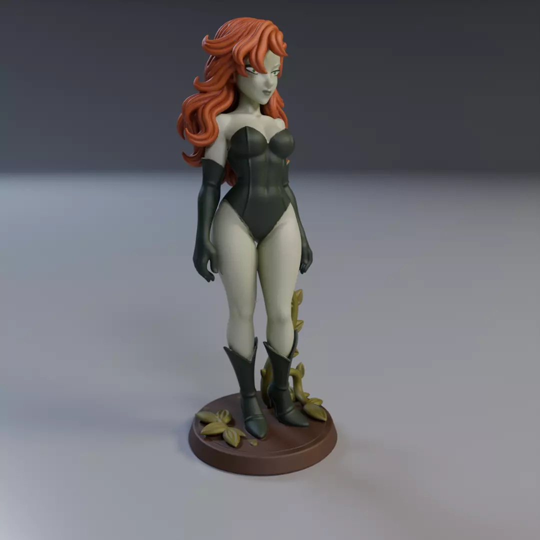 Poison Ivy Justice League 3D print model_11