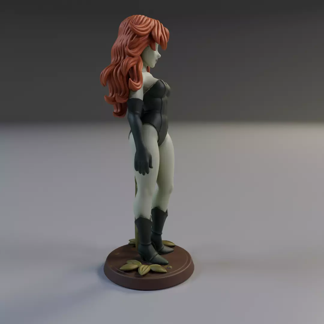 Poison Ivy Justice League 3D print model_1