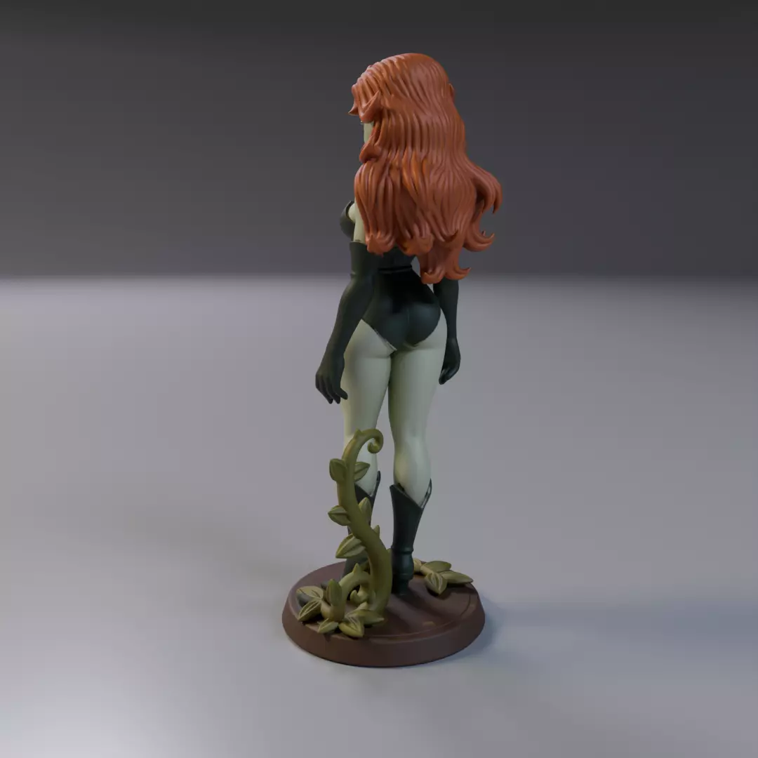 Poison Ivy Justice League 3D print model_7