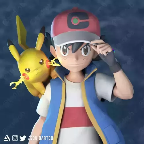 Pikachu 3D Model