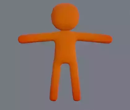 3d stickman model 