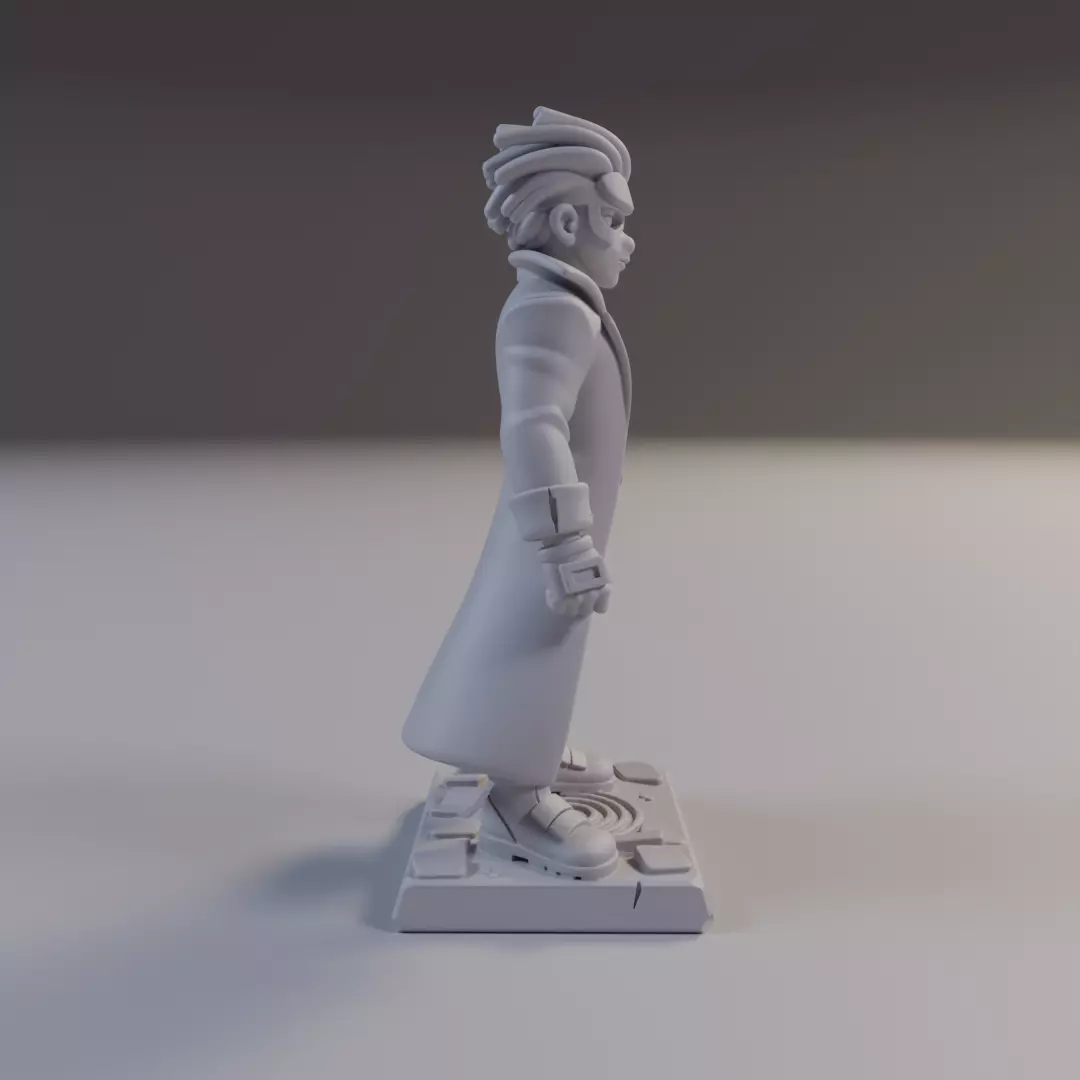 Static Shock Justice League 3D print model_2