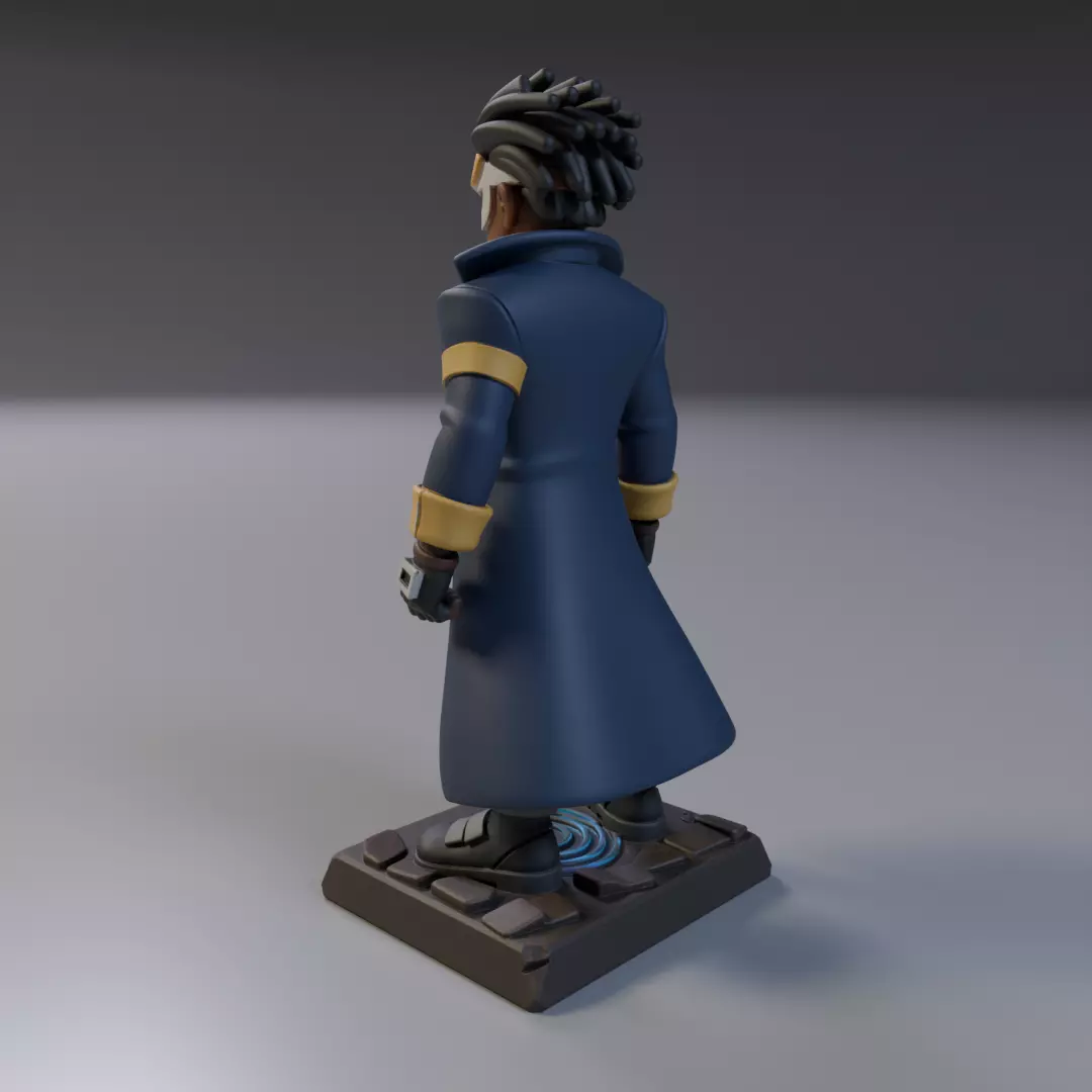 Static Shock Justice League 3D print model_7